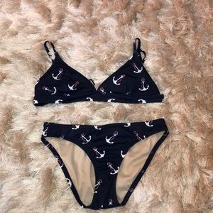 J. Crew anchor bikini